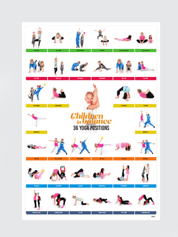 Chiball In Balance Yoga Cards & Poster Set